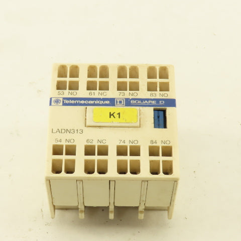 Telemecanique LADN313 Contactor Auxiliary Relay 3/NO 1/NC 10A