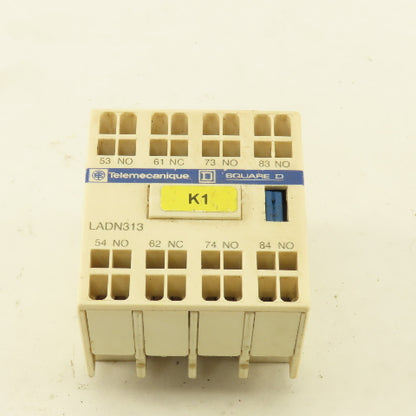 Telemecanique LADN313 Contactor Auxiliary Relay 3/NO 1/NC 10A