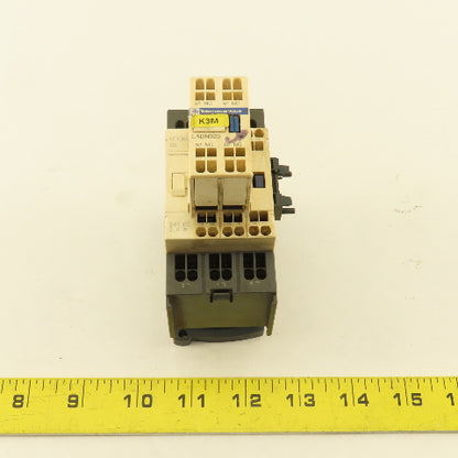Telemecanique LC1D093 LADN023 Contactor Auxiliary 600V 7.5Hp