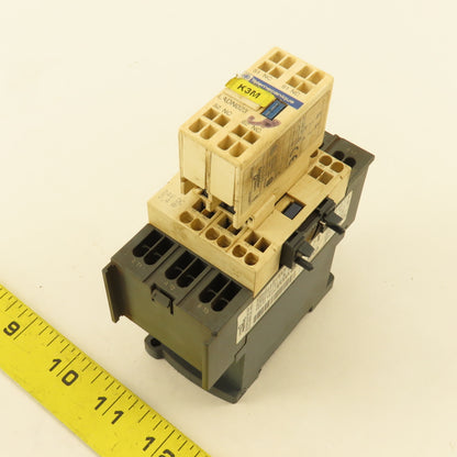 Telemecanique LC1D093 LADN023 Contactor Auxiliary 600V 7.5Hp