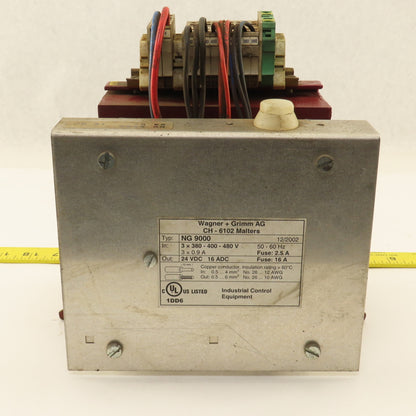 Wagner + Grimm DES450 Nr. 58 Transformer Pri. 380-480V 50/60Hz Sec. 19.5V Wye