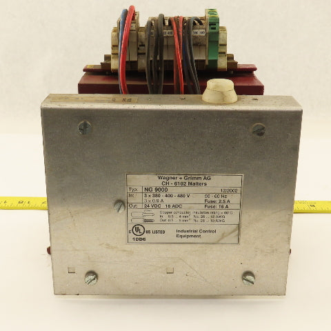 Wagner + Grimm DES450 Nr. 58 Transformer Pri. 380-480V 50/60Hz Sec. 19.5V Wye