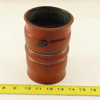 Thermopol 3-1/2" ID x 6" Silicone 6 Ply Charge Air Cooler Hose Coupling