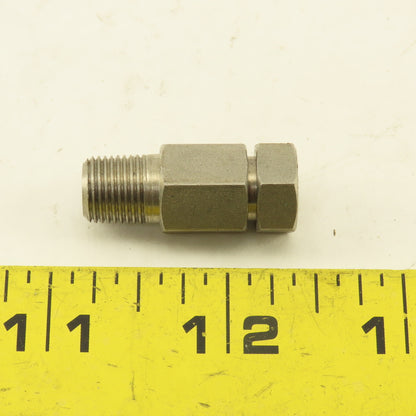1/8" Male NPT x 1/8" Thermocouple Probe Connector Fitting