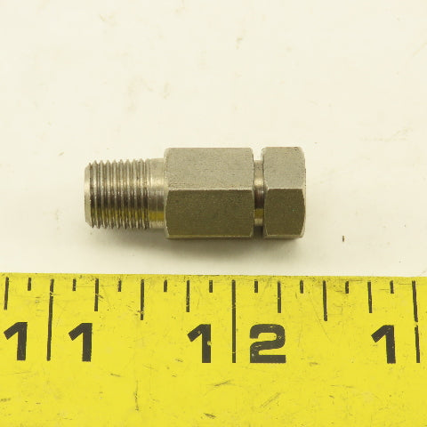 1/8" Male NPT x 1/8" Thermocouple Probe Connector Fitting