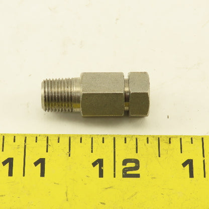 1/8" Male NPT x 1/8" Thermocouple Probe Connector Fitting