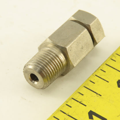 1/8" Male NPT x 1/8" Thermocouple Probe Connector Fitting