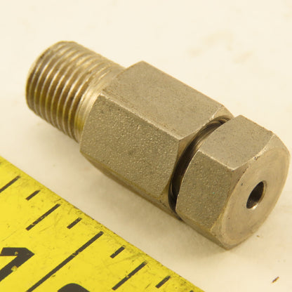 1/8" Male NPT x 1/8" Thermocouple Probe Connector Fitting