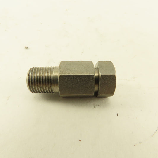 1/8" Male NPT x 1/8" Thermocouple Probe Connector Fitting