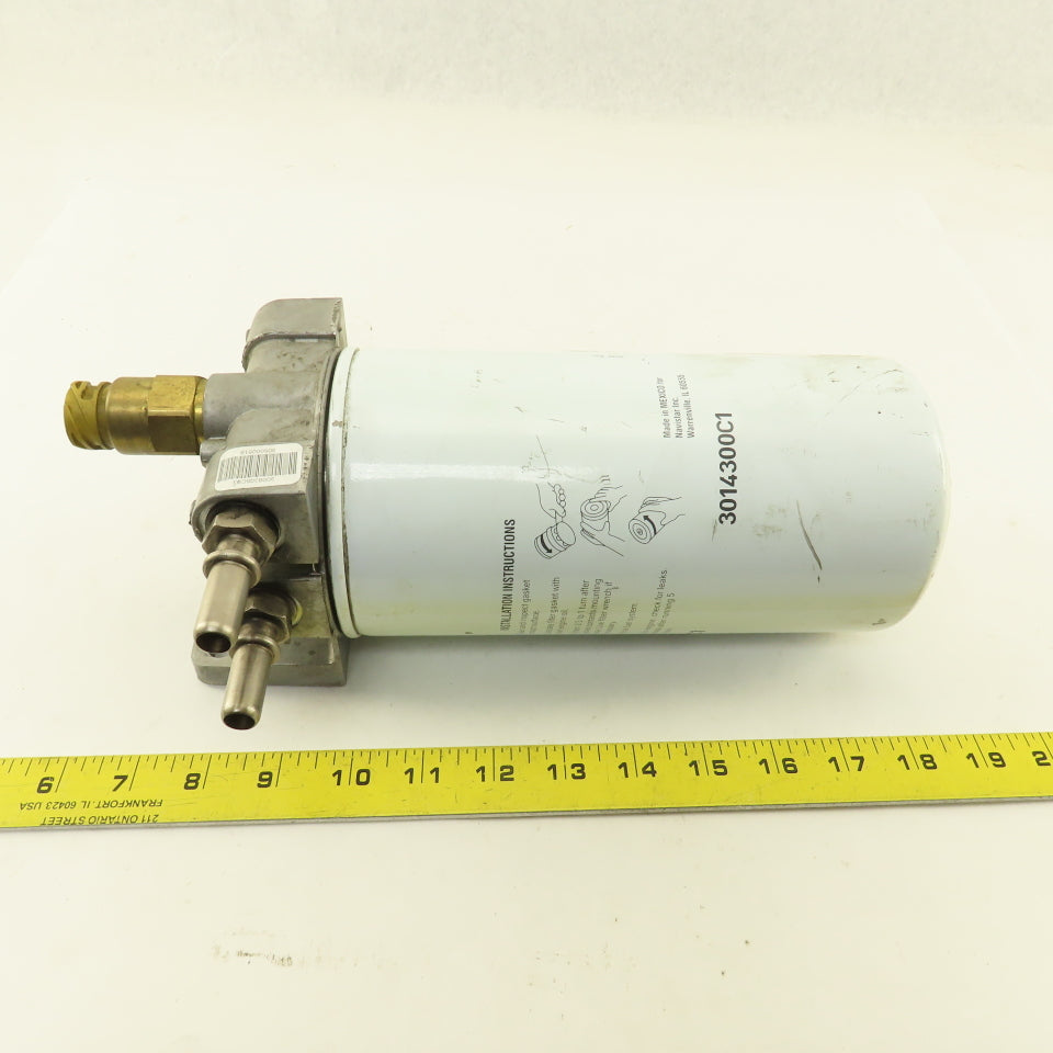 International Maxxforce Engine Spin On Fuel Filter Base Used 3014300C1 Filter