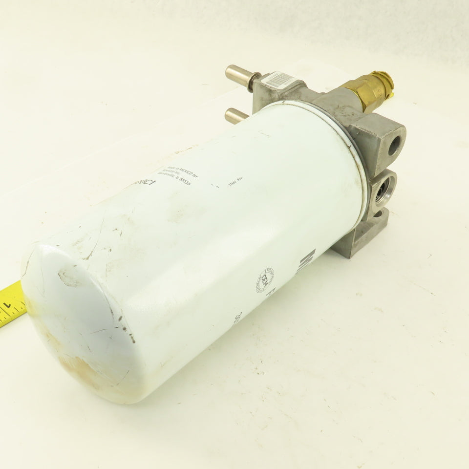 International Maxxforce Engine Spin On Fuel Filter Base Used 3014300C1 Filter