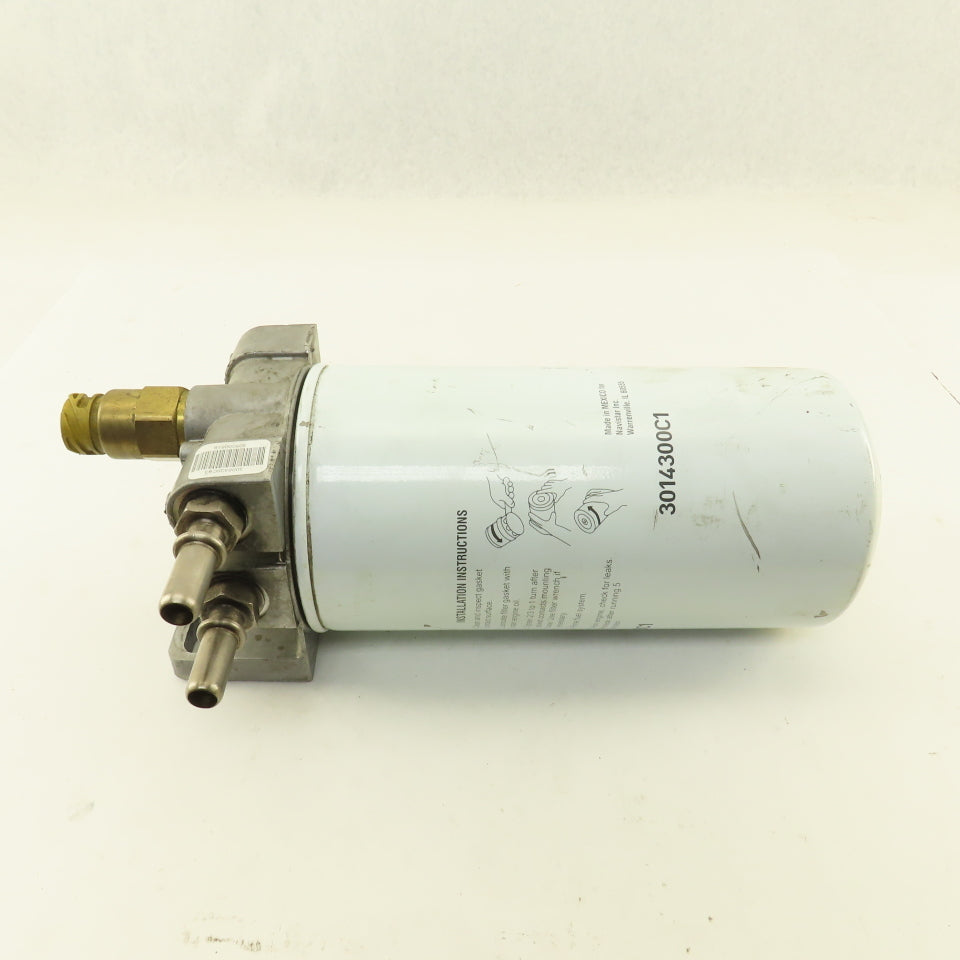 International Maxxforce Engine Spin On Fuel Filter Base Used 3014300C1 Filter