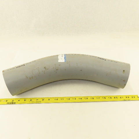Carlon UA7AN 4" Sch 40 PVC Rigid Non Metallic Conduit 45° Elbow