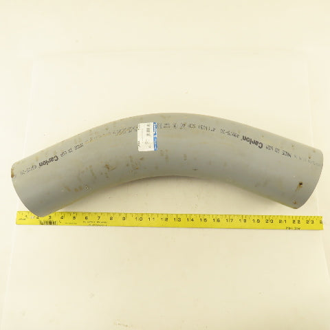 Carlon UA7AN 4" Sch 40 PVC Rigid Non Metallic Conduit 45° Elbow