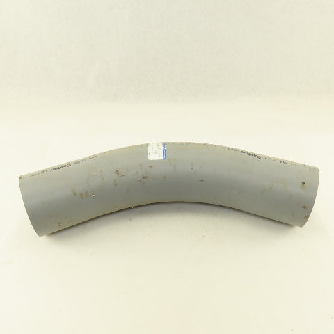 Carlon UA7AN 4" Sch 40 PVC Rigid Non Metallic Conduit 45° Elbow