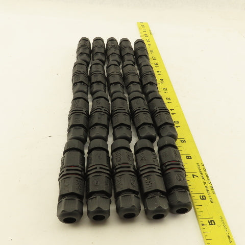 Shenzhen LLT-L20 3 Pole Double Cord Strain Relief Gland 7.5mm Cable Lot Of 20