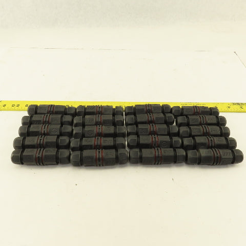 Shenzhen LLT-L20 3 Pole Double Cord Strain Relief Gland 7.5mm Cable Lot Of 20