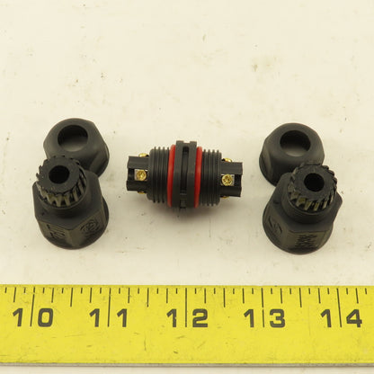 Shenzhen LLT-L20 3 Pole Double Cord Strain Relief Gland 7.5mm Cable Lot Of 20