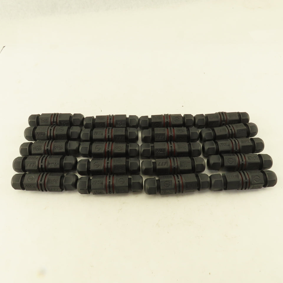 Shenzhen LLT-L20 3 Pole Double Cord Strain Relief Gland 7.5mm Cable Lot Of 20
