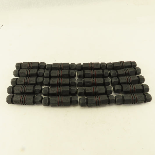 Shenzhen LLT-L20 3 Pole Double Cord Strain Relief Gland 7.5mm Cable Lot Of 20