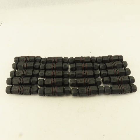 Shenzhen LLT-L20 3 Pole Double Cord Strain Relief Gland 7.5mm Cable Lot Of 20