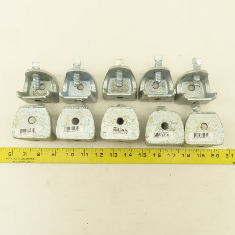 Unistrut RP2894-50 1/2" Hot Dip Galvanized Beam Clamp Hanger Lot Of 10