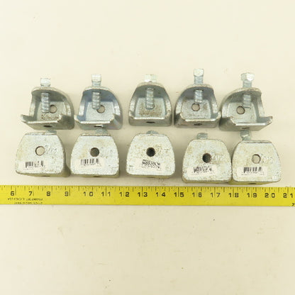 Unistrut RP2894-50 1/2" Hot Dip Galvanized Beam Clamp Hanger Lot Of 10