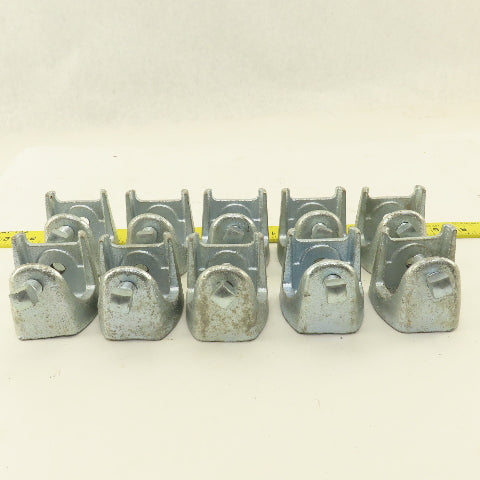 Unistrut RP2894-50 1/2" Hot Dip Galvanized Beam Clamp Hanger Lot Of 10