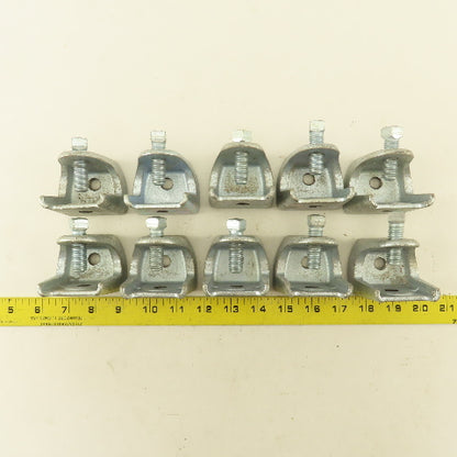 Unistrut RP2894-50 1/2" Hot Dip Galvanized Beam Clamp Hanger Lot Of 10