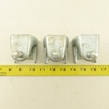Unistrut RP2894-50 1/2" Hot Dip Galvanized Beam Clamp Hanger Lot Of 3