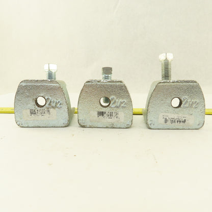 Unistrut RP2894-50 1/2" Hot Dip Galvanized Beam Clamp Hanger Lot Of 3