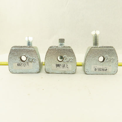 Unistrut RP2894-50 1/2" Hot Dip Galvanized Beam Clamp Hanger Lot Of 3