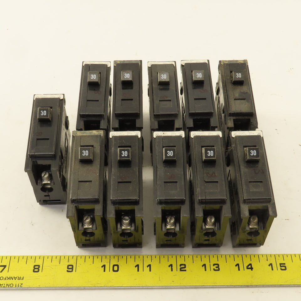 Cutler Hammer Type BA 30A 120/240V Single Pole Circuit Breaker Lot 11