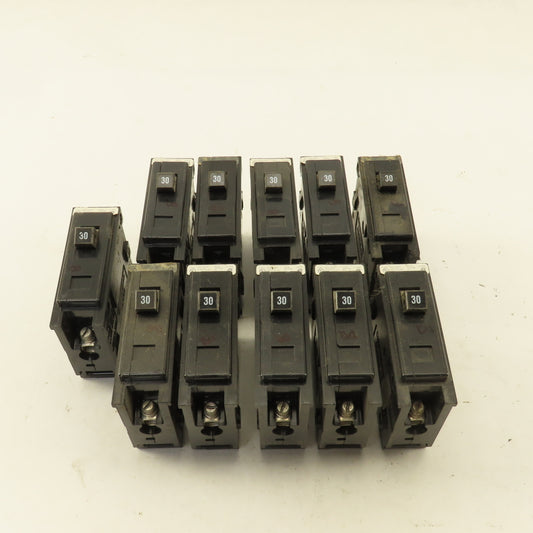 Cutler Hammer Type BA 30A 120/240V Single Pole Circuit Breaker Lot 11