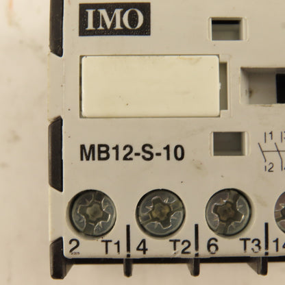 IMO MB12-S-10 690V 20A Contactor 5.5kW 3NO 1NC 230/250V Coil
