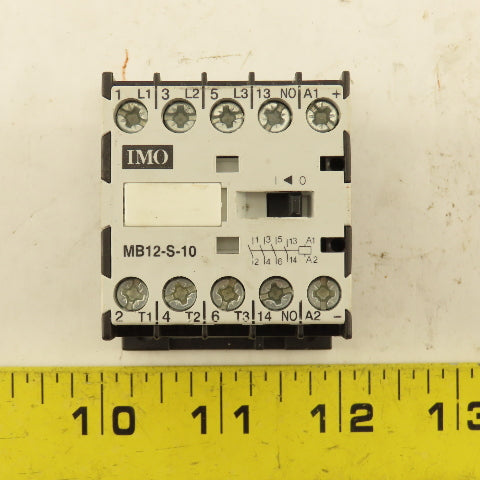 IMO MB12-S-10 690V 20A Contactor 5.5kW 3NO 1NC 230/250V Coil