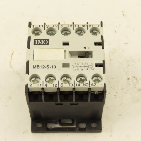 IMO MB12-S-10 690V 20A Contactor 5.5kW 3NO 1NC 230/250V Coil