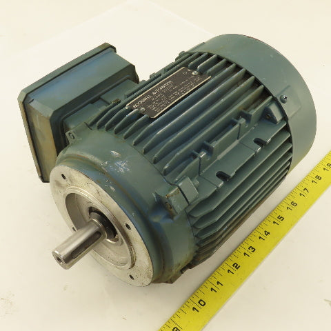 Reliance Type AM 80Z AA2 1.2Hp Electric Motor 250-277/440-480V  3Ph 3370RPM