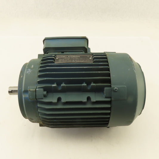 Reliance Type AM 80Z AA2 1.2Hp Electric Motor 250-277/440-480V  3Ph 3370RPM