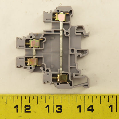 Entrelec M/6D 4 Pole Wire Terminal Block Lot Of 47