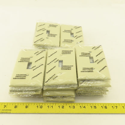 Trade Master TP1-I 1 Gang Light Switch Cover Ivory Lot Of 30