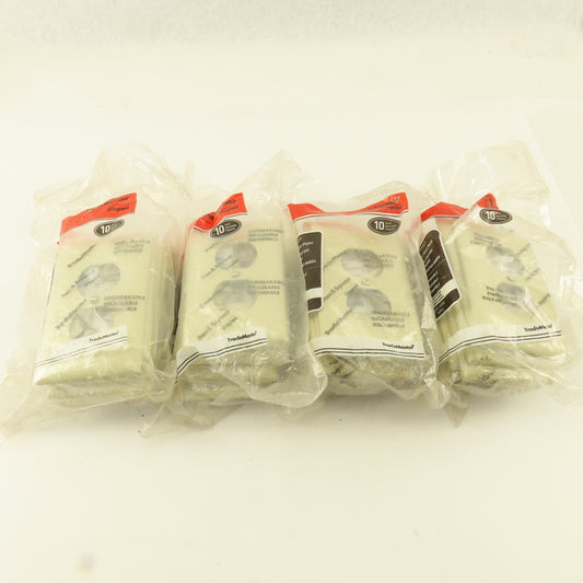 Pass Seymour TP8ICP10 1 Gang Single Duplex Outlet Wall Plat Ivory Lot Of 40