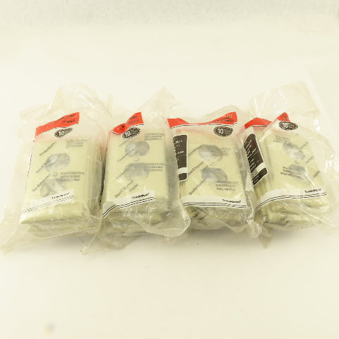 Pass Seymour TP8ICP10 1 Gang Single Duplex Outlet Wall Plat Ivory Lot Of 40