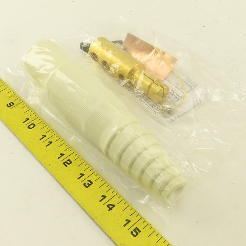 Hubbell HBL300MW 600VAC 300A Single Pole Male Plug White