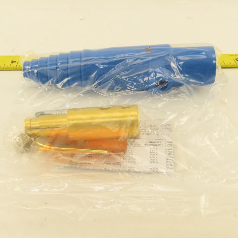 Hubbell HBL300MBL 600VAC 300A Single Pole Male Plug Blue