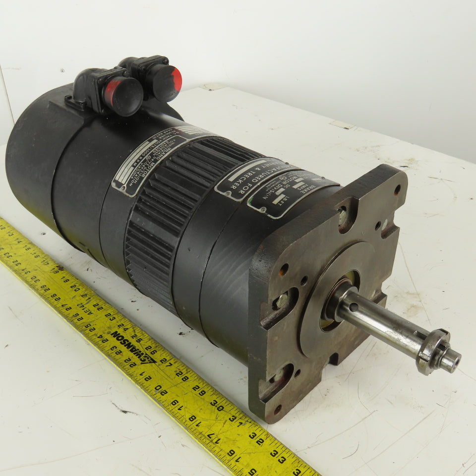 Inland TTRB-4500-4201-B-29-L DC Servo Motor 9/28VDC 2400RPM W/ Brake