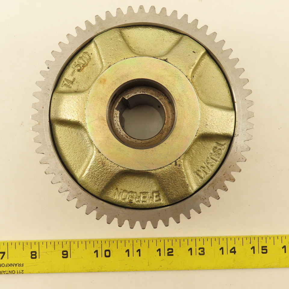 Tsubaki Emerson TL-500 1-1/4" Bore Torque Limiter Spur Gear 6-1/8" OD x 1"