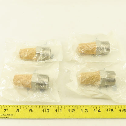 Arrow Pneumatics ASP-8 1" NPT Exhaust Muffler NIB Lot Of 4
