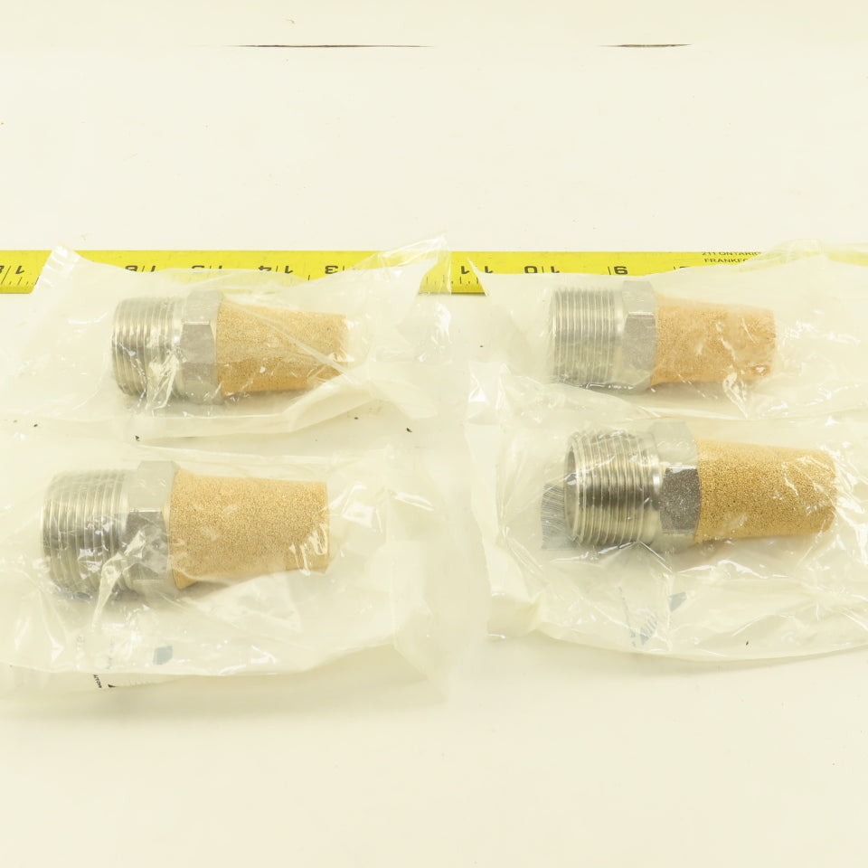 Arrow Pneumatics ASP-8 1" NPT Exhaust Muffler NIB Lot Of 4