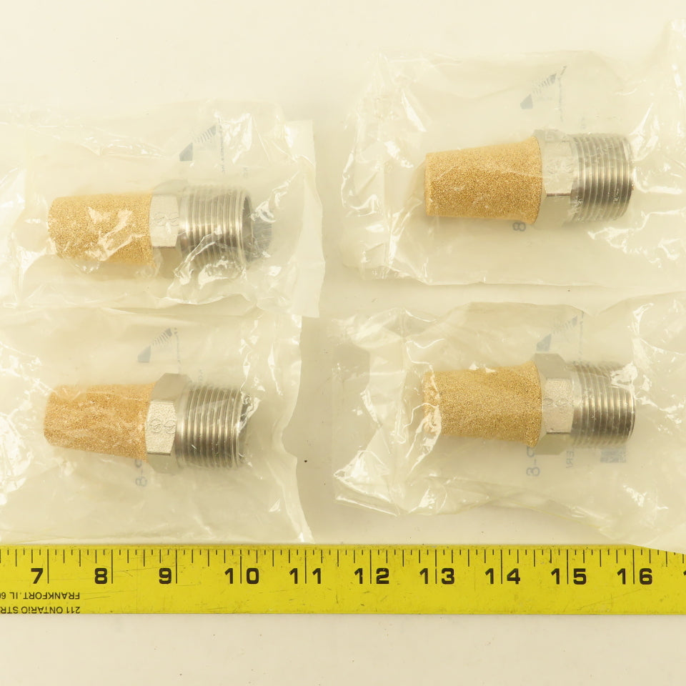 Arrow Pneumatics ASP-8 1" NPT Exhaust Muffler NIB Lot Of 4